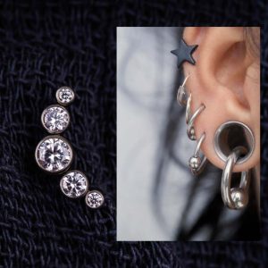 Kurs Zaawansowany Piercing Ucha – Kompozycje – Planowanie i Estetyka